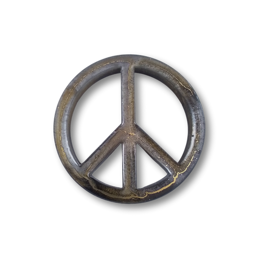 Resin Peace Sign Mini Marker