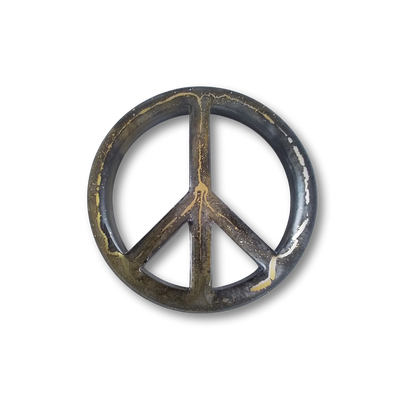 Resin Peace Sign Mini Marker