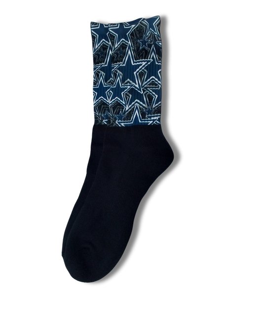 Disc Golf Socks Cowboys Large