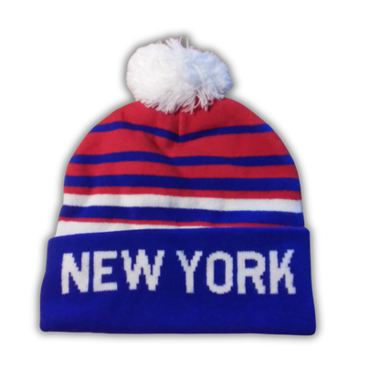 Sports Team Pom Pom Beanies