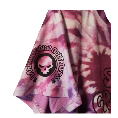 Ladies Purple Heart Tye Dye Tees