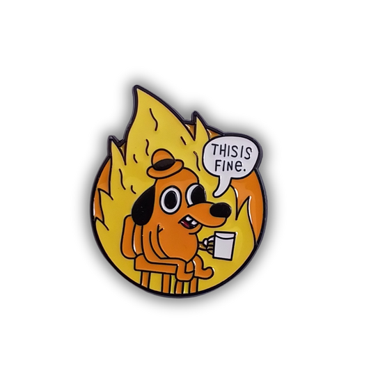 This is fine Dog