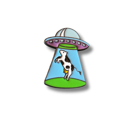 Space Ship with Cow