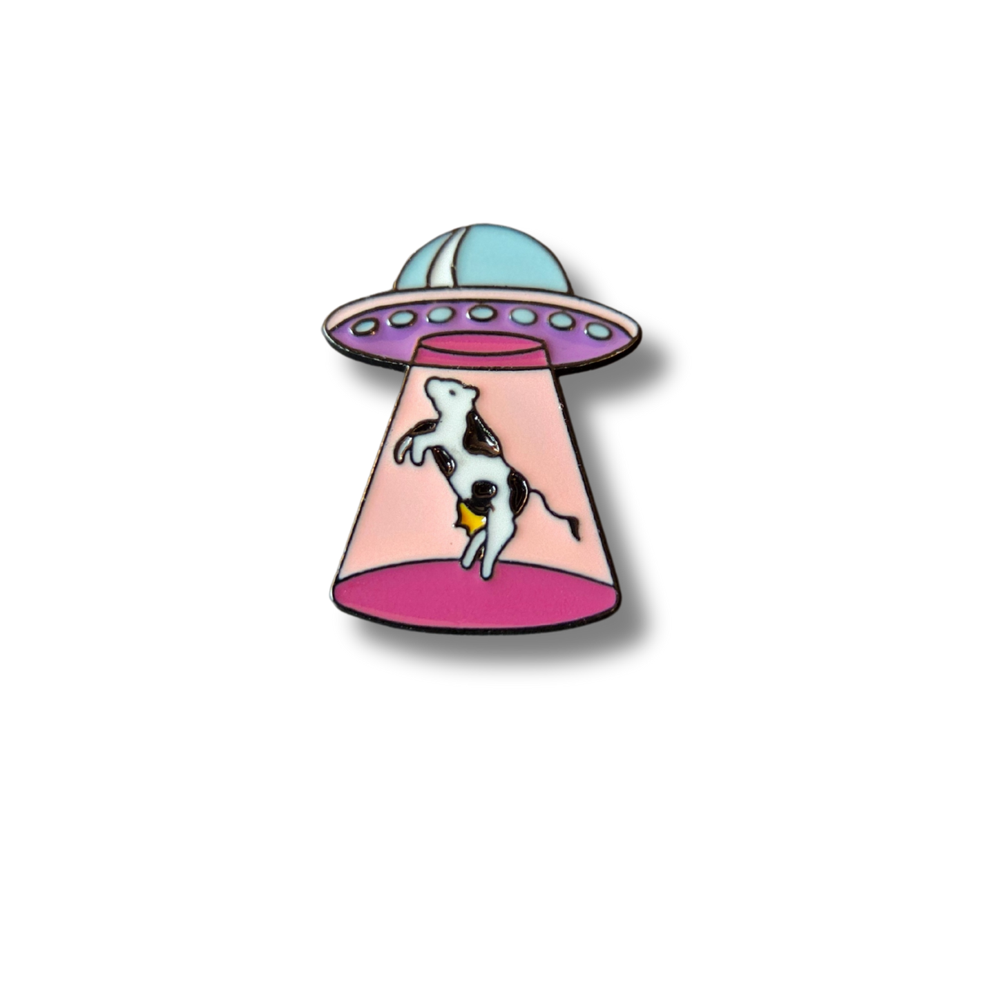 Space Ship with Cow