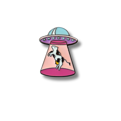 Space Ship with Cow