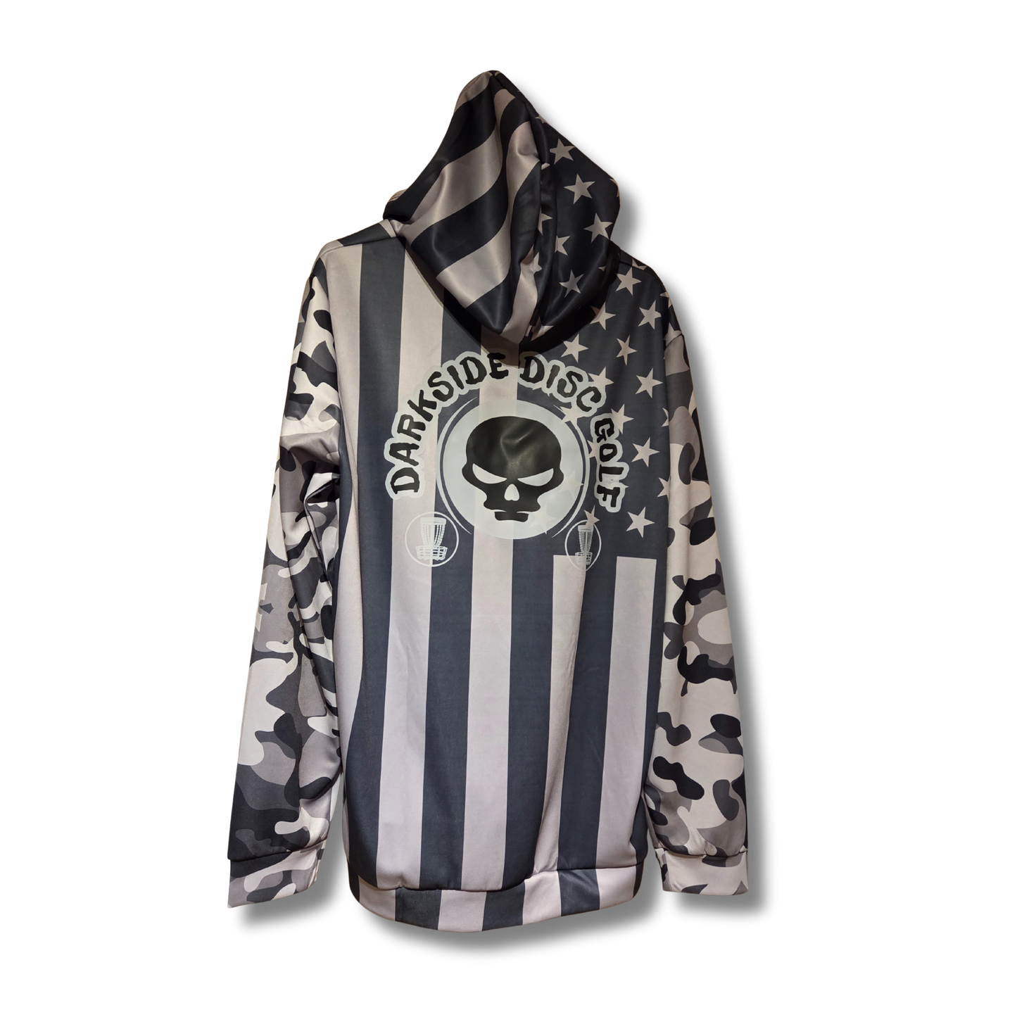 Grey Stars & Stripes Hoody