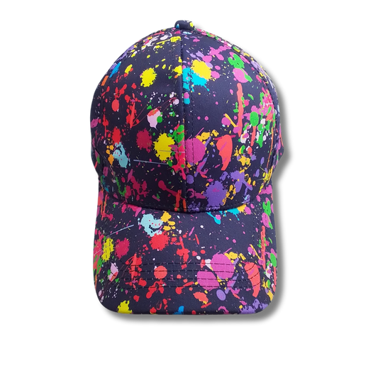 Paint Splatter Caps