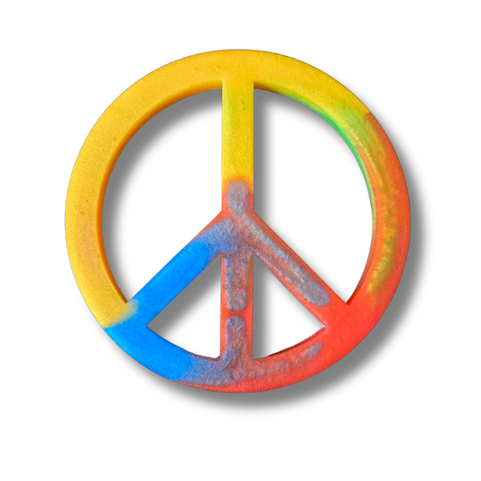 Resin Peace Sign Mini Marker