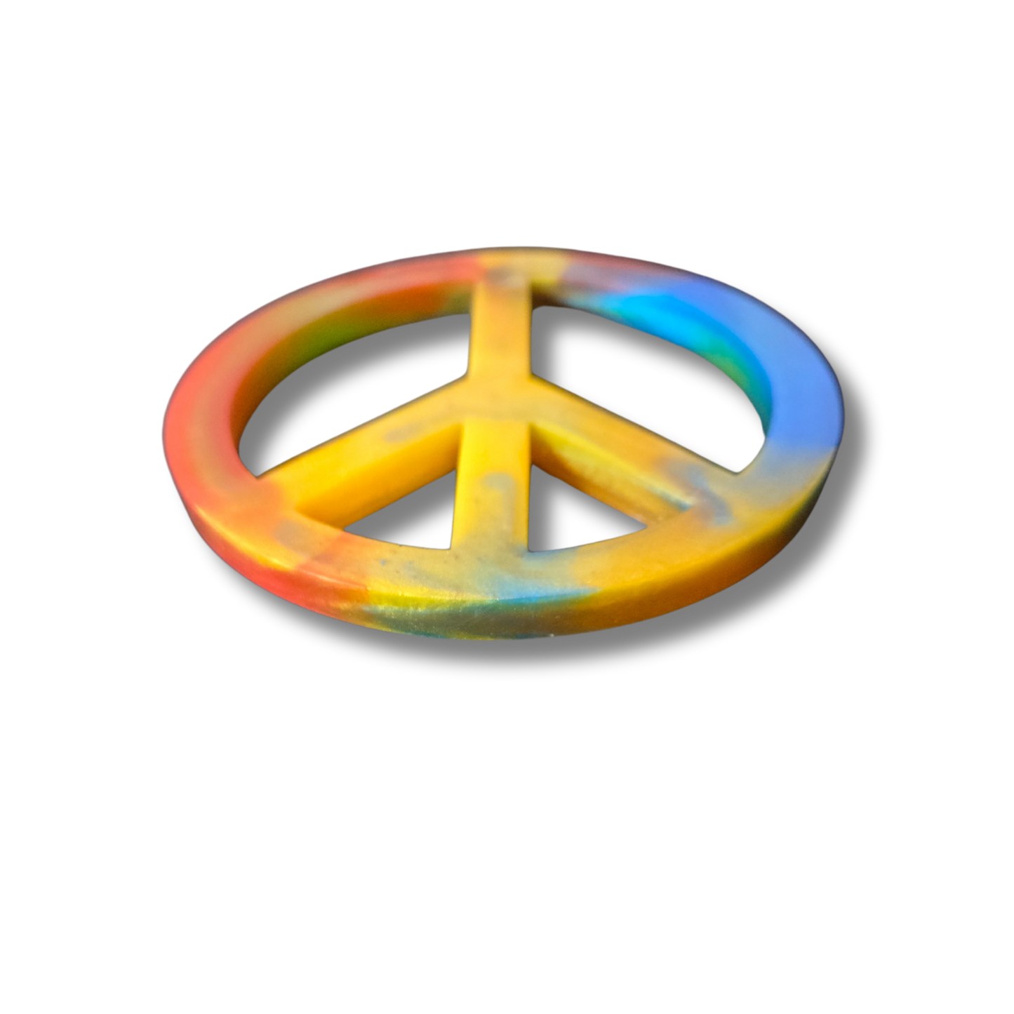 Resin Peace Sign Mini Marker