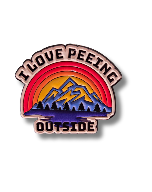 I love peeing outside
